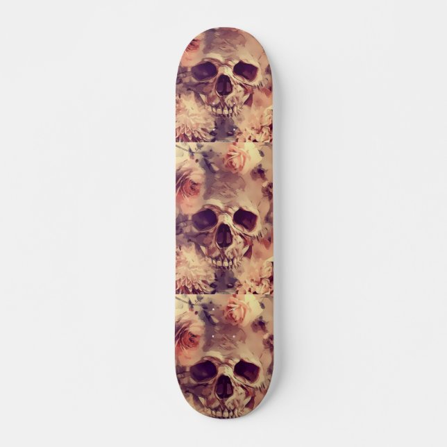 Skull Skateboard Deck (Front)
