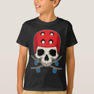 Skull Skater Skateboard Sports T-Shirt