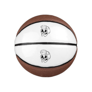 Skull Skeleton Mini Basketball