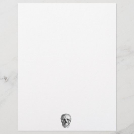 Skull Sketch perfect for Halloween party needs! (Front)