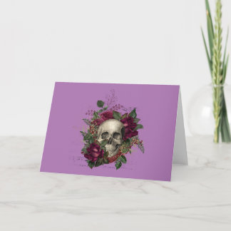 skull skull card
