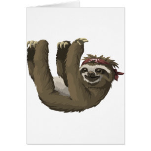 skull sloth cards