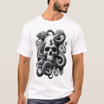 skull snake design