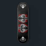 Skull Spades Skateboard<br><div class="desc">Thank you for your interest in The Lioness Den Store. It is created with all kinds of items for your everyday needs. Check out all of the amazing designs & merchandise sold by #Zazzle and created by #TheLionessDen. We're here to provide customers with custom made one-of-a-kind gift products along with...</div>