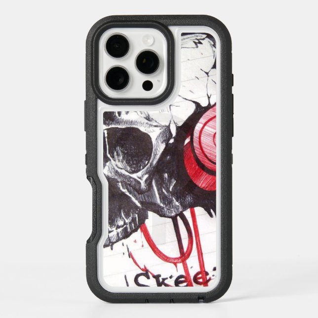 Skull Speck Case for iPhone (Back)