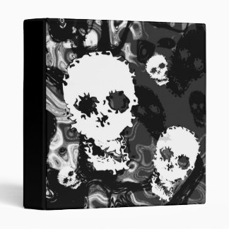Skull Spectres B&W binder