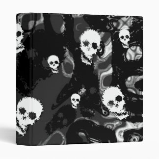 Skull Spectres B&W (small skull) binder