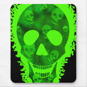 Skull Spectres big skull mousepad