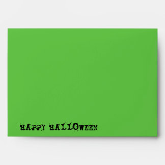 Skull Spectres 'Happy Halloween' envelope