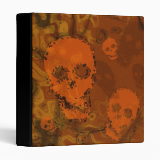 Skull Spectres Orange binder