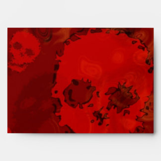 Skull Spectres Red envelope