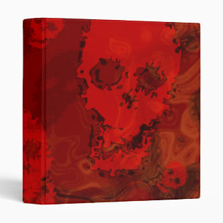 Skull Spectres Red (large skull) binder
