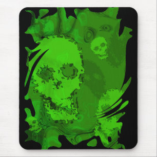 Skull Spectres swirl mousepad