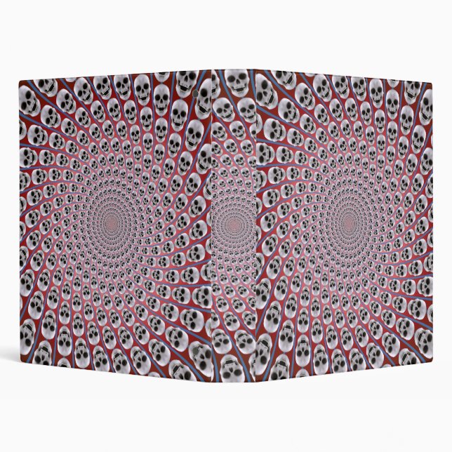 Skull Spiral: Custom Binder (Background)