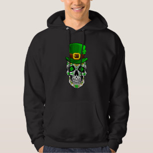 Skull St Patricks Day Irish Saint Patricks Day of  Hoodie