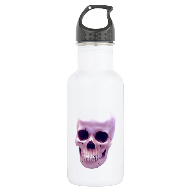 Skull Stainless Steel Water Bottle (Front)