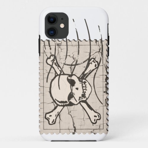 Skull Stamp 3 iPhone 11 Case