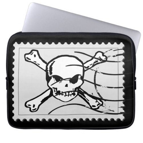 Skull Stamp 5 Laptop Sleeve