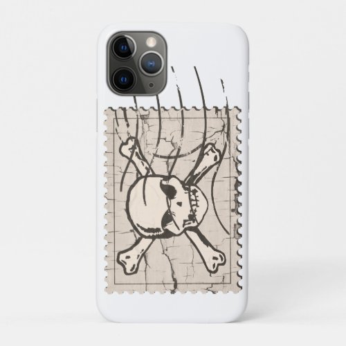 Skull Stamp iPhone 11 Pro Case