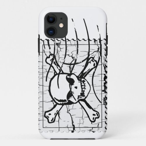 Skull Stamp iPhone 11 Case