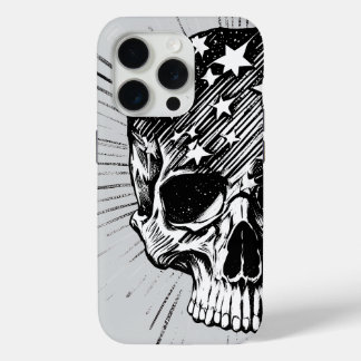 Skull & Stars II iPhone 15 Pro Case