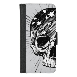 Skull & Stars II iPhone 8/7 Wallet Case