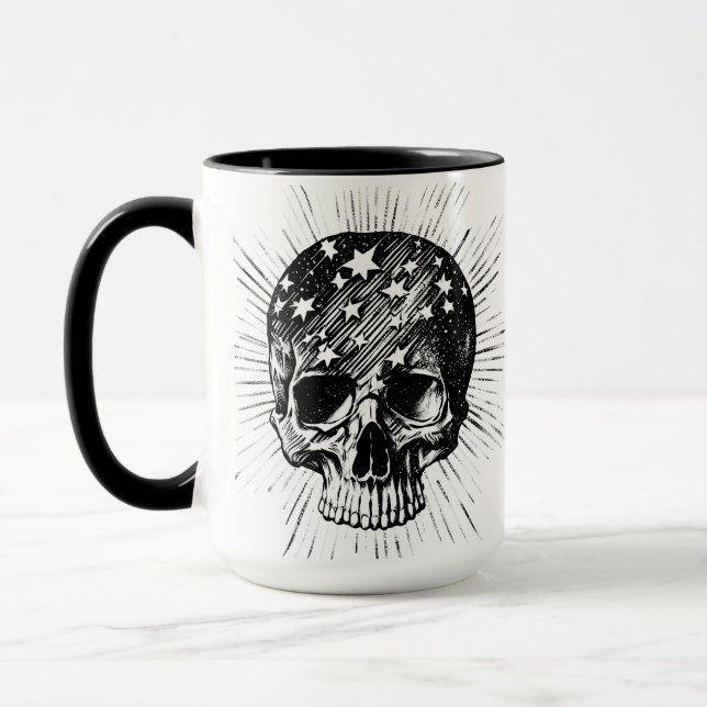 Skull & Stars II Mug (Left)