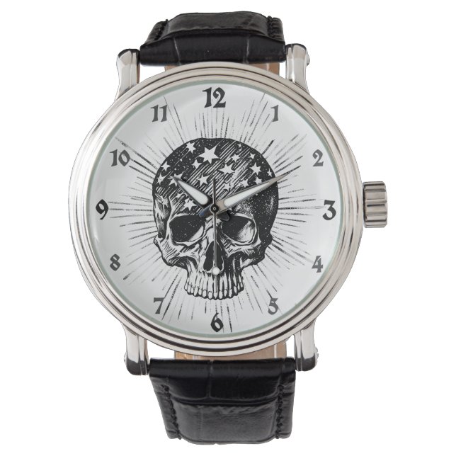 Skull & Stars II Watch (Front)
