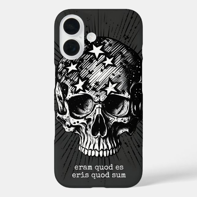 Skull & Stars III Case-Mate iPhone Case (Back)