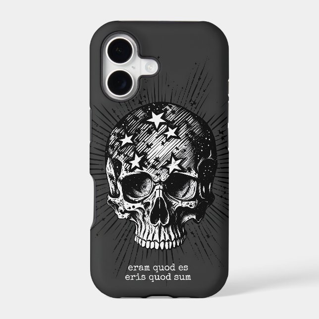 Skull & Stars III Case-Mate iPhone Case (Back)