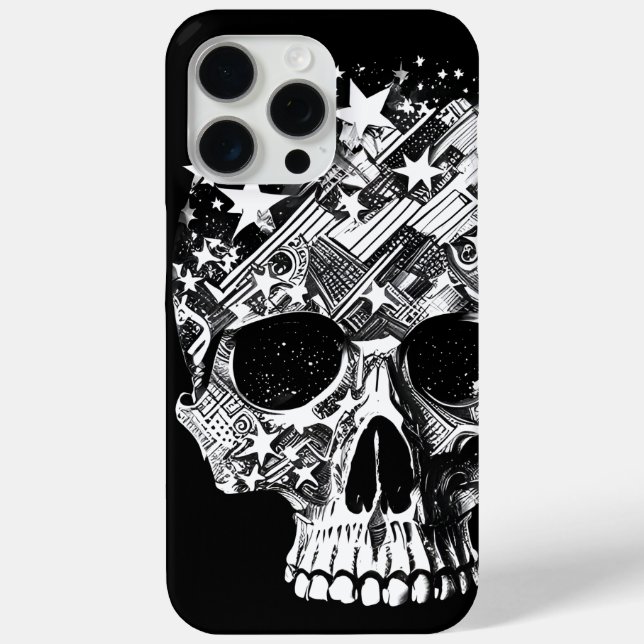 Skull & Stars IV Case-Mate iPhone Case (Back)