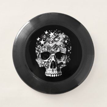 Skull & Stars Iv Wham-o Frisbee by WaywardMuse at Zazzle