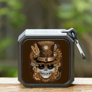Skull Steampunk Voodoo Retro Machine Bluetooth Speaker