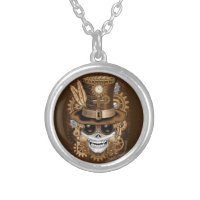 Skull Steampunk Voodoo Retro Machine