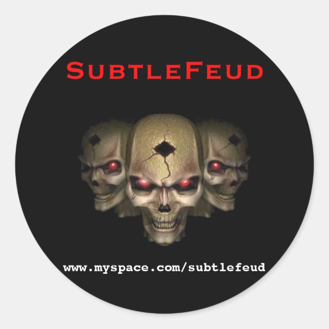 Skull Sticker (Front)