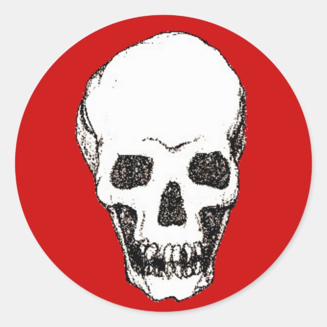 Skull sticker (Front)