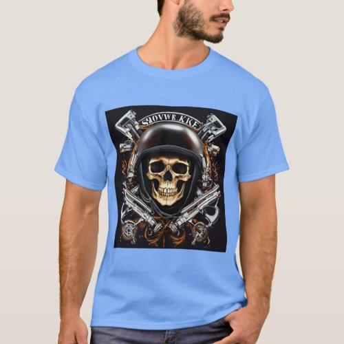 Skull Style Unleash Your Edge with Our Trendy T_ T_Shirt