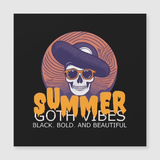 skull summer hat (Front)