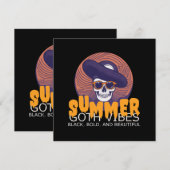 skull summer hat (Front/Back)