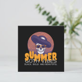 skull summer hat (Standing Front)