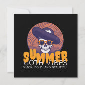 skull summer hat (Back)