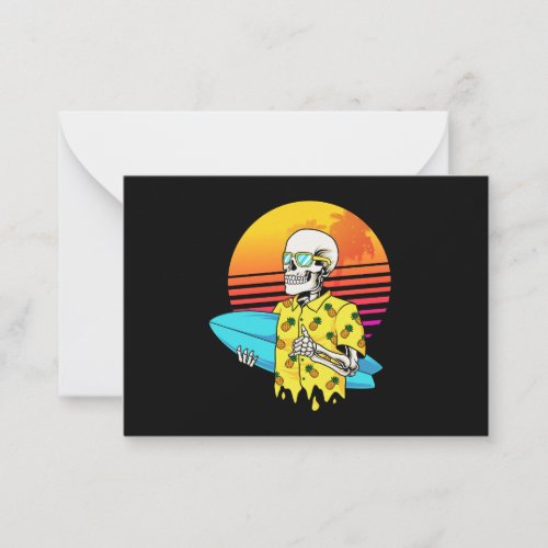skull_surfer note card