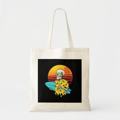 skull_surfer tote bag