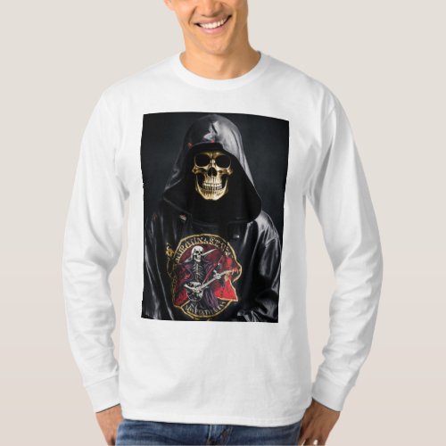 Skull Symphony Rock  Roll Band Merchandise T_Shi T_Shirt