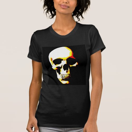 Skull T_Shirt Fantasy Art Rock Punk T_Shirt