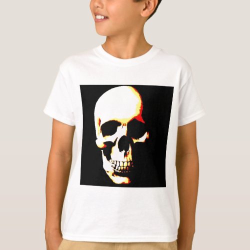 Skull T_Shirts Fantasy Art Rock Punk