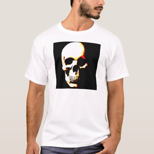 Skull T_Shirts Fantasy Art Rock Punk T_Shirt