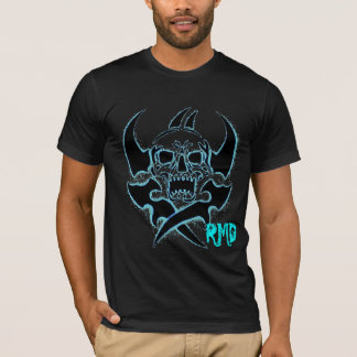 Skull Tattoo Custom Initials T-Shirt