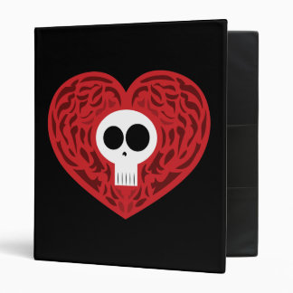 Skull Tattoo Heart Binder