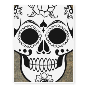 Skull Temporary Tattoos